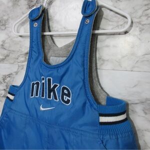 Nike Insulated Snow Bib Pants Overalls Blue Size 24 Months